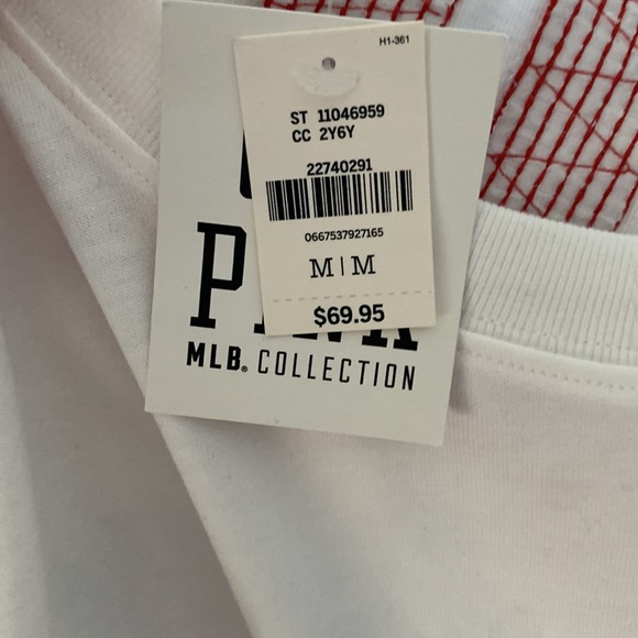 NWT Pink Red Sox top,$65 ⚾️ - Picture 6 of 6